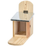 Futterstation für Eichhörnchen aus Holz Futterstation für Eichhörnchen aus Holz