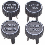 4tlg Reifenmarkierer für den Reifenwechsel,  Ø 26 x 31 mm