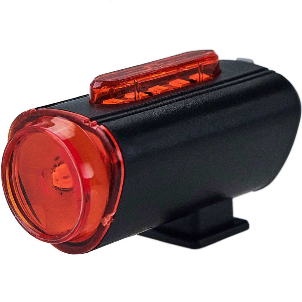 LED-Akku-Velorücklicht mit Sicherheitszonenbeleuchtung