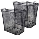 2er-Set Velokorb für Gepäckträger, 25L