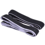 Klettverschlussband, 1m x 20 mm, selbstklebend, schwarz Klettverschlussband, 1m x 20 mm, selbstklebend, schwarz