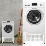 Untergestell für Waschmaschine oder Trockner, mit Ablagekorb, bis 200 kg