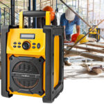 Baustellenradio, FM, Batterie-und Netzstromversorgung, 15 W