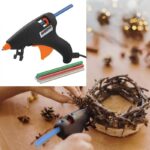 Niedrigtemperatur-Heissklebepistole, Ø 7mm, inkl. 6 Klebesticks Niedrigtemperatur-Heissklebepistole, Ø 7mm, inkl. 6 Klebesticks