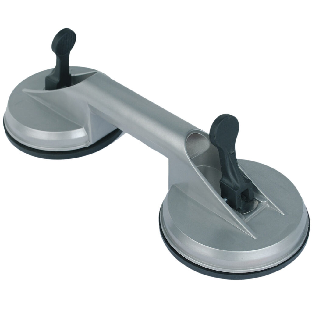 Saugheber mit 2 Köpfen, Tragkraft 70 kg Saugheber mit 2 Köpfen, Tragkraft 70 kg