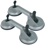 2er-Set Saugheber mit 2 Köpfen, Tragkraft 70 kg 2er-Set Saugheber mit 2 Köpfen, Tragkraft 70 kg