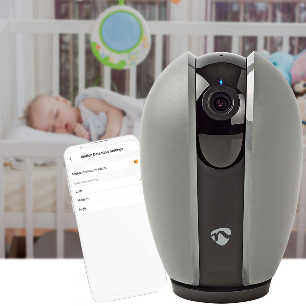 SmartLife IP-Überwachungskamera für den Innenbereich mit Geräusch- und Bewegungserkennung