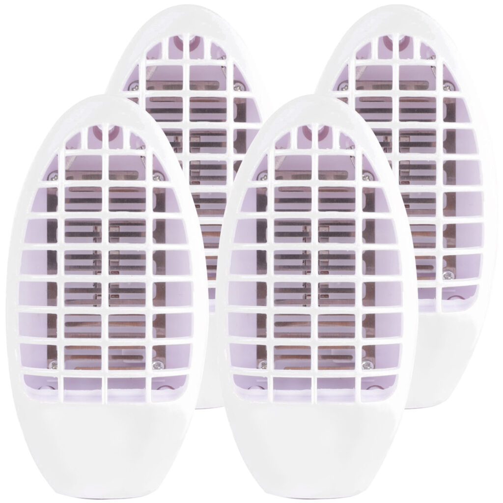 4er-Set Chemiefreier Insektenvernichter für die Steckdose