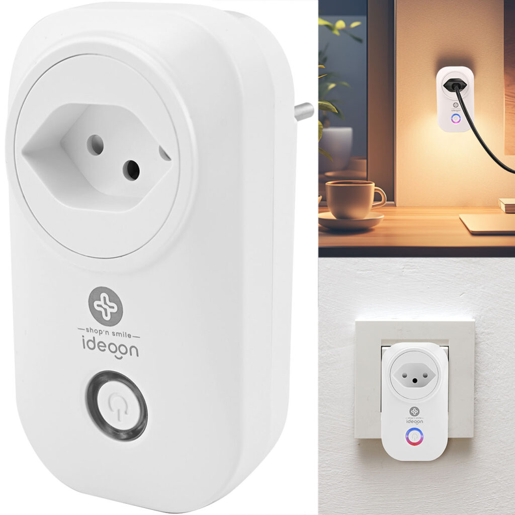 WLAN-Steckdose SmartHome, WiFi-Funkschalter, mit Strommessung
