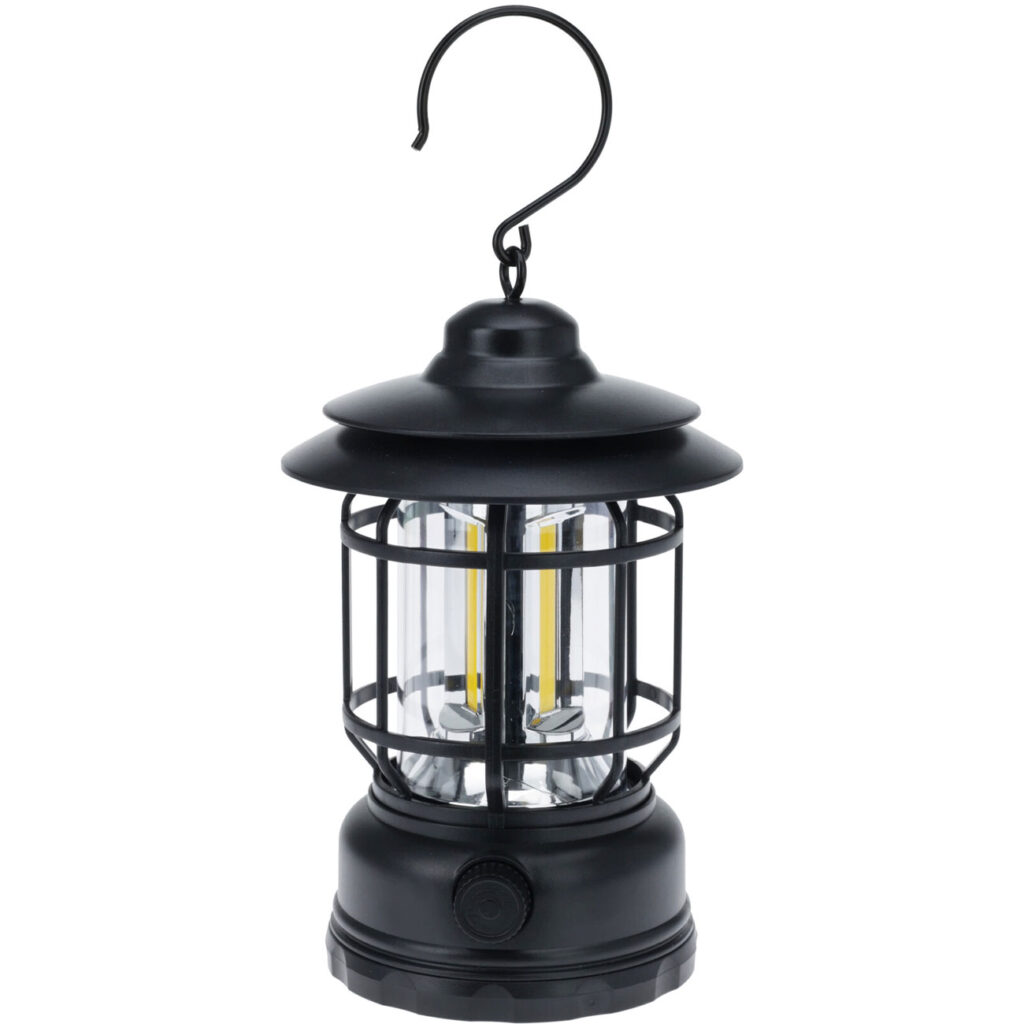 Campinglampe, Retro-Design, USB-aufladbar Campinglampe, Retro-Design, USB-aufladbar