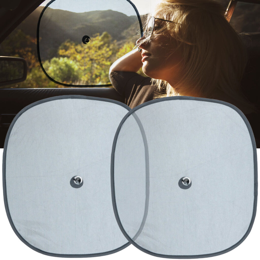 Sonnenschutz für Autofenster, 2 Stk. je 44 x 38 cm