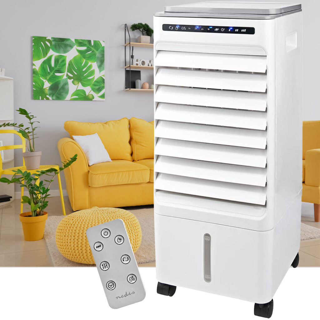 Luftkühler, SmartLife, WLAN, mit Kühlung und Luftzirkulation