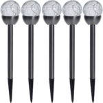 Solar-Kugellampe für den Garten, 5 Stück, 36 x Ø 6 cm Solar-Kugellampe für den Garten, 5 Stück, 36 x Ø 6 cm