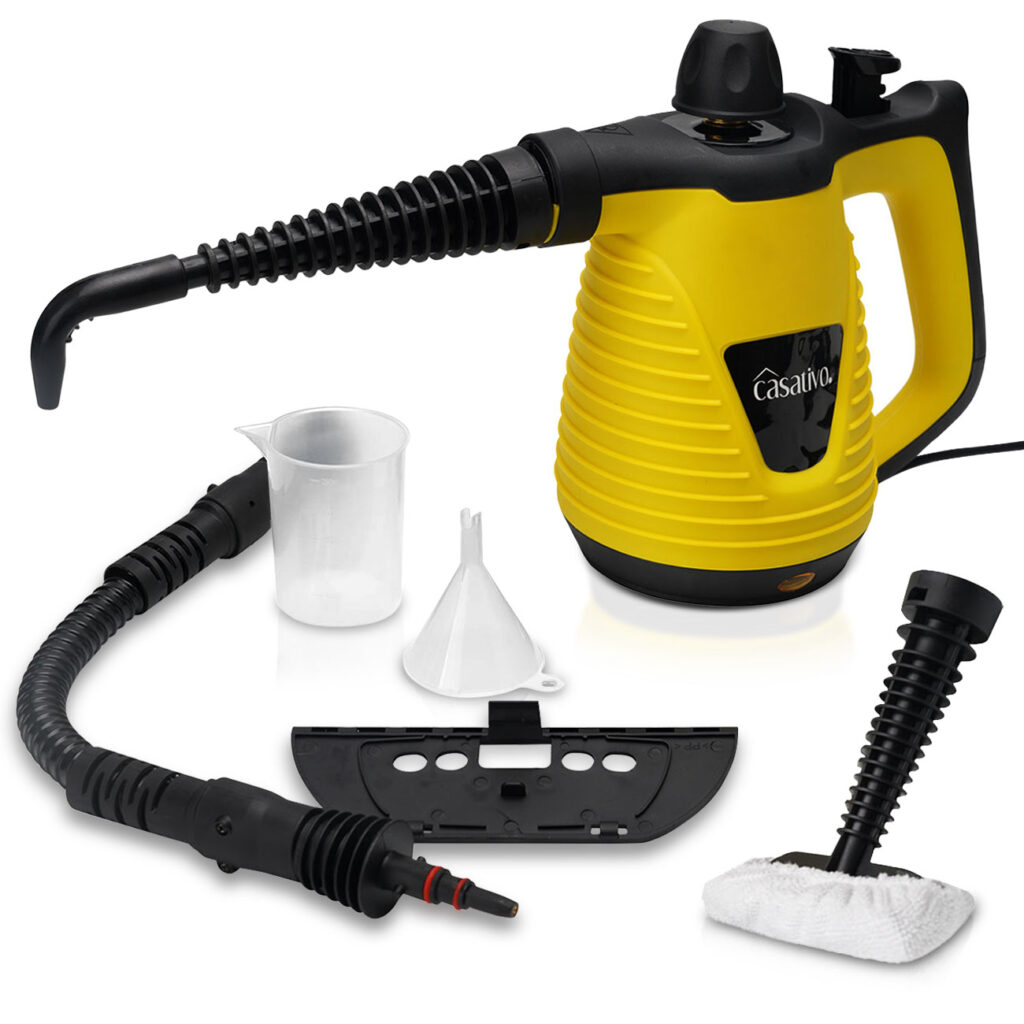 Dampf-Reiniger, tragbar, mit Zubehör-Set, 1.000 Watt