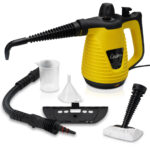 Dampf-Reiniger, tragbar, mit Zubehör-Set, 1.000 Watt Dampf-Reiniger, tragbar, mit Zubehör-Set, 1.000 Watt