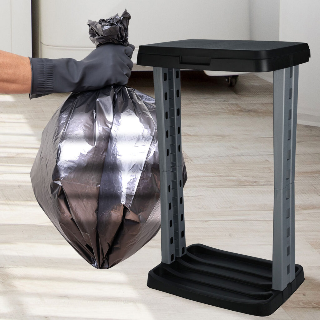 Abfallsack-Ständer mit Deckel, 120 Liter Abfallsack-Ständer mit Deckel, 120 Liter