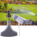 Flache Bewässerungsbrause mit Erdspiess