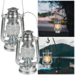 2er-Set Öl-Sturmlaterne, 25 cm 2er-Set Öl-Sturmlaterne, 25 cm