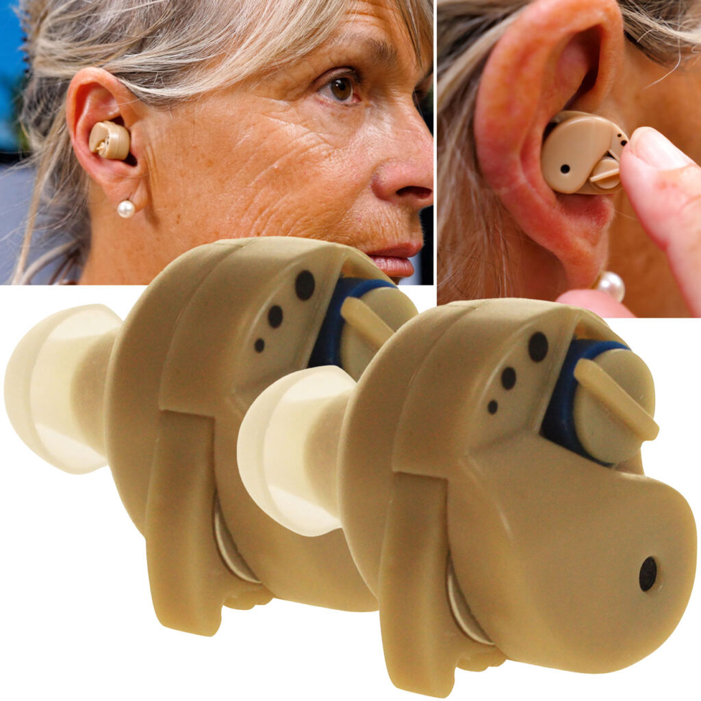 2er-Set Mini-Hörverstärker, 6,5 x 5 x 1 cm 2er-Set Mini-Hörverstärker, 6,5 x 5 x 1 cm