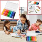 Wachsmalstifte, 12 Stk., in verschiedenen Farben Wachsmalstifte, 12 Stk., in verschiedenen Farben