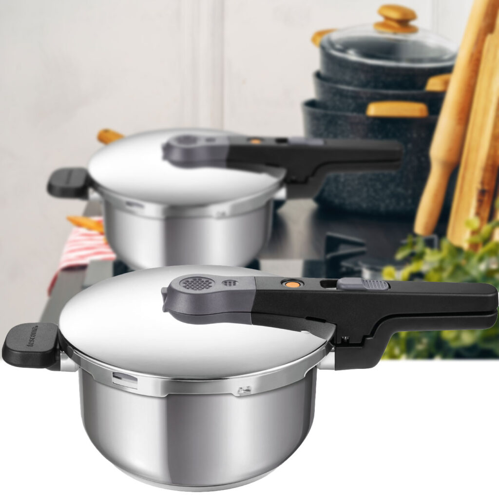 Schnellkochtopf, 4 Liter, Ø 25 cm Schnellkochtopf, 4 Liter, Ø 25 cm