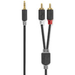 Stereo RCA Audiokabel, Klinke auf Cinch, 3,5-mm-Klinkenstecker, 2 m