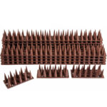 Taubenspikes, Anti-Vogel-Spikes, braun, 5,4 m