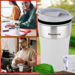 Doppelwandiger Thermobecher, 280ml, beige