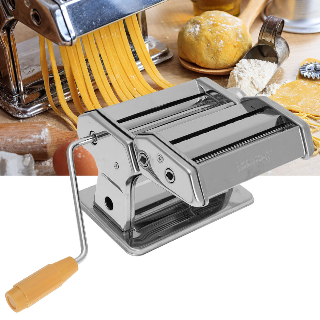 Pastamaschine mit Nudeleinsätzen, bis 15cm Breite