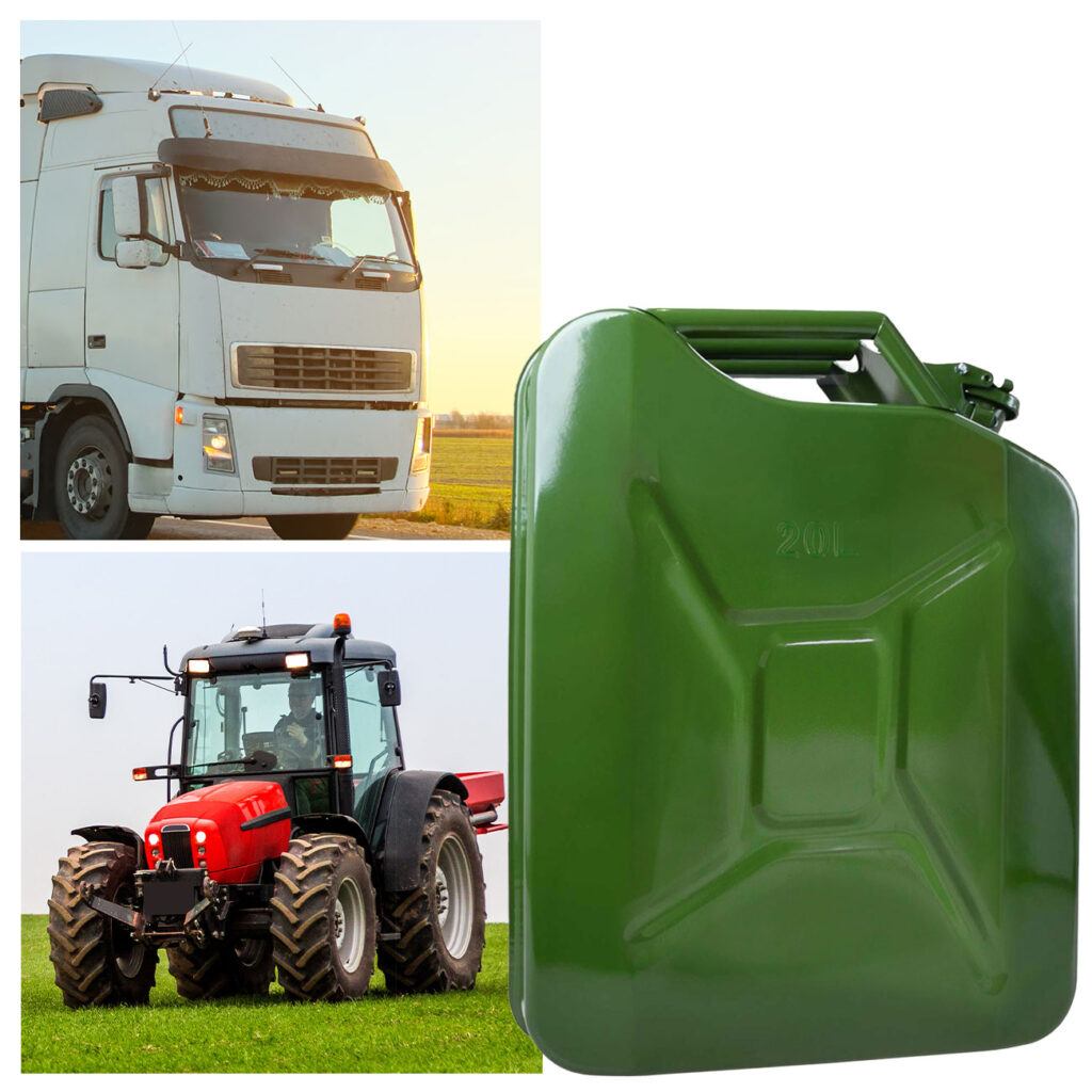 Kraftstoffkanister aus Metall, 20 l, Benzinkanister