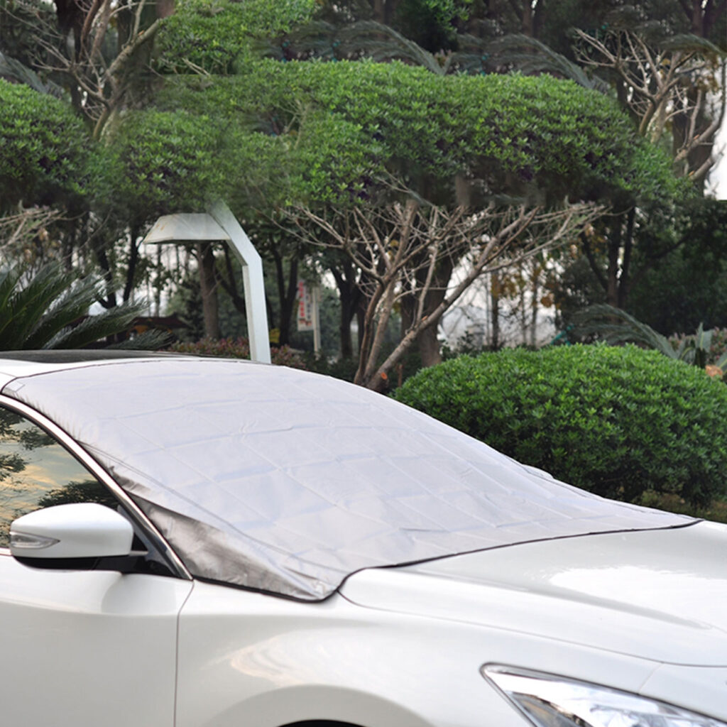 2er-Set Windschutzscheibenabdeckung, Magnetbefestigung, 162 x 96 cm