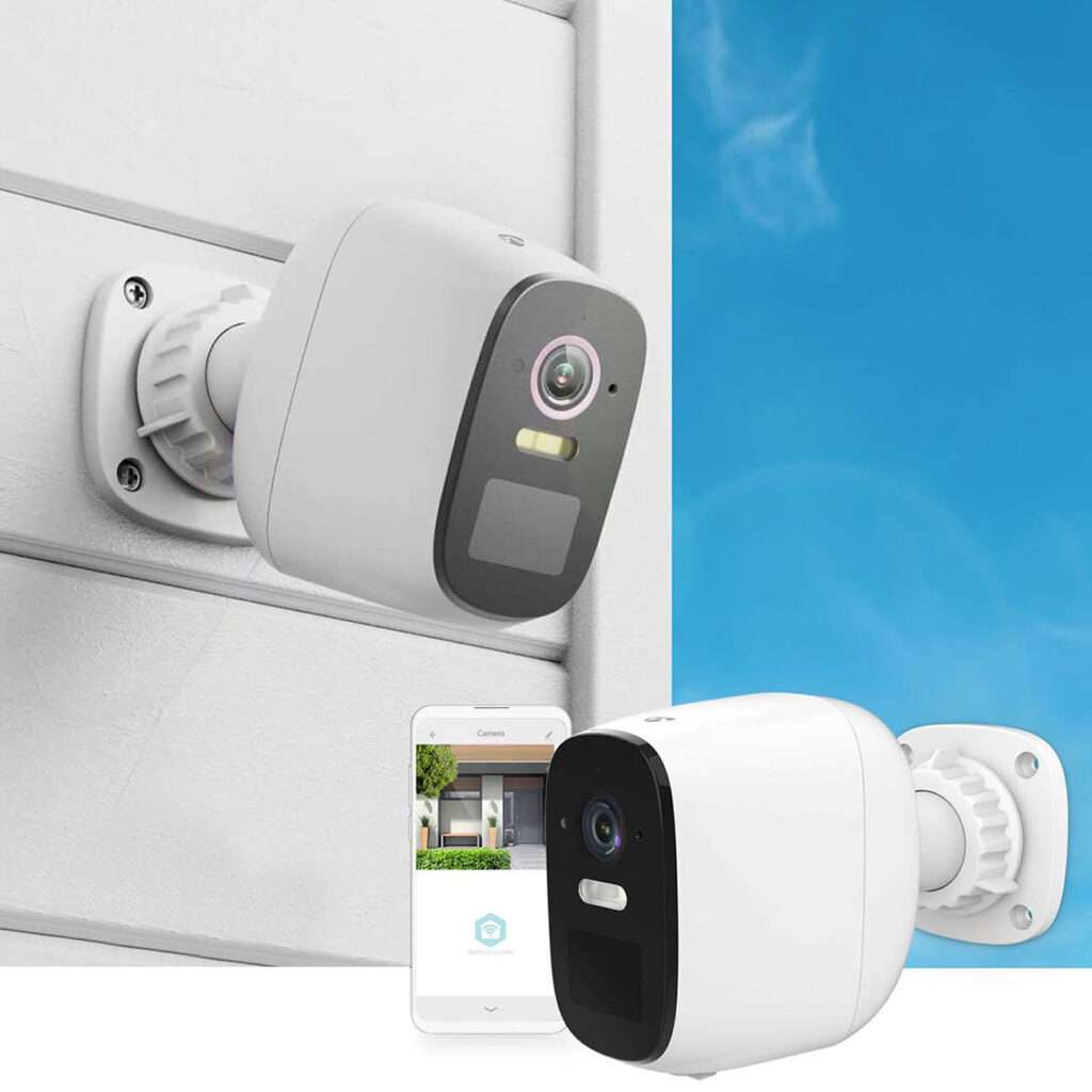 SmartLife Überwachungskamera, 4MP Quad HD, 120° Weitwinkel