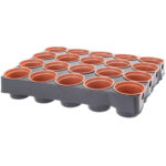 Anzuchtschale mit Anzuchttöpfen 20 Stk.