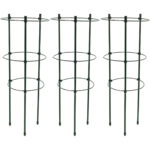 3er-Set Pflanzenstütze, rund, 45 x Ø 18 cm