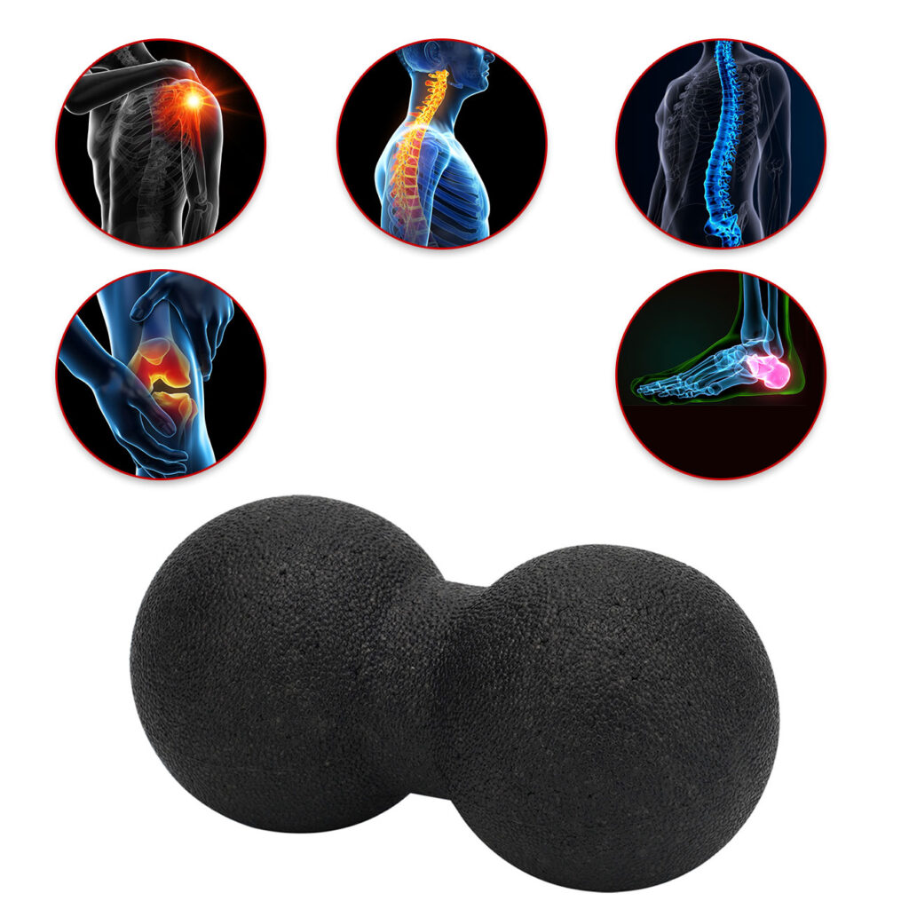Faszienmassage Ball Duo für punktuelle Massage, Ø 8 cm