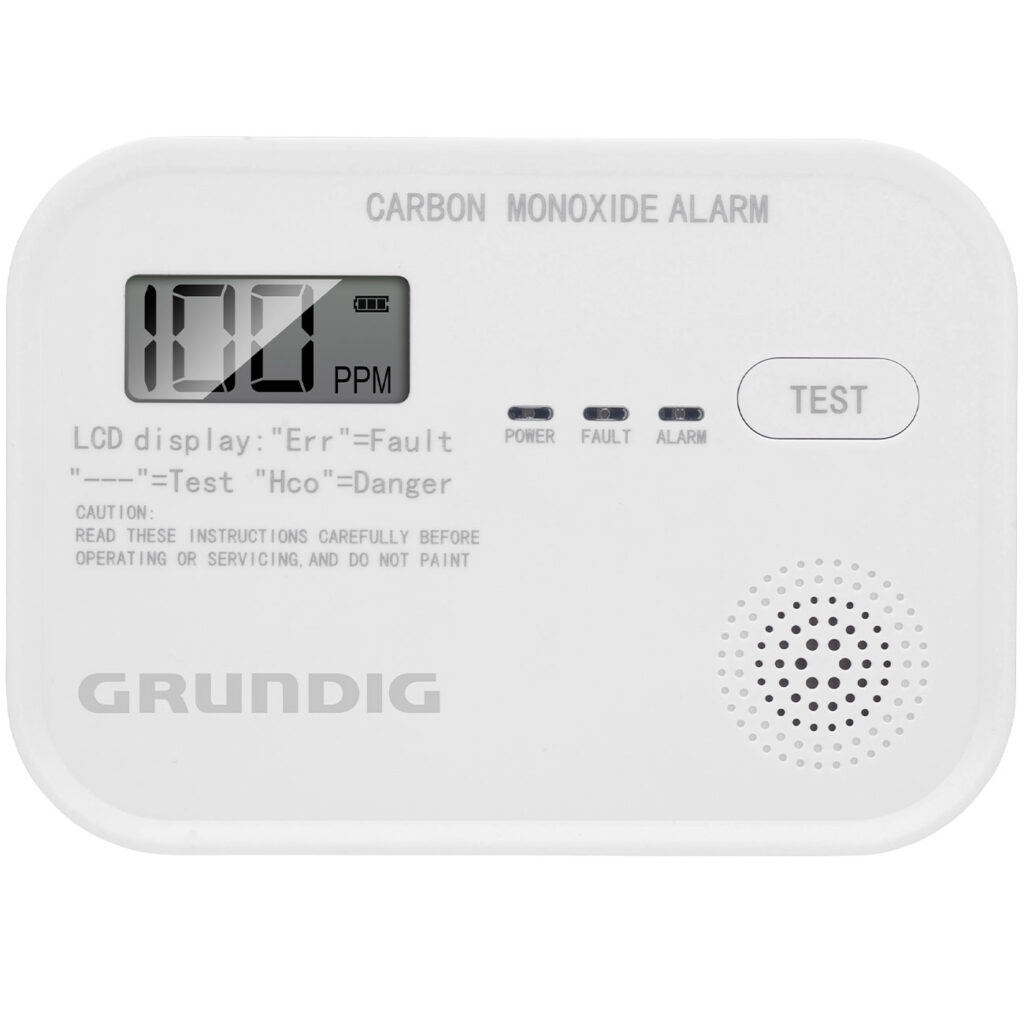 Kohlenmonoxid-Melder mit LCD-Display