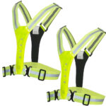 2er-Set Sicherheitsweste mit 3 Leuchtmodi für Sporttreibende, verstellbar, wasserfest 2er-Set Sicherheitsweste mit 3 Leuchtmodi für Sporttreibende, verstellbar, wasserfest