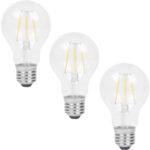 3-er Set LED-Filament-Lampe, A60, E27, 400 lm, 4 W, 2500 K, warm-weiss 3-er Set LED-Filament-Lampe, A60, E27, 400 lm, 4 W, 2500 K, warm-weiss