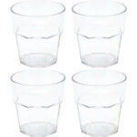 4er-Set Trinkgläser aus Kunststoff, 275 ml 4er-Set Trinkgläser aus Kunststoff, 275 ml
