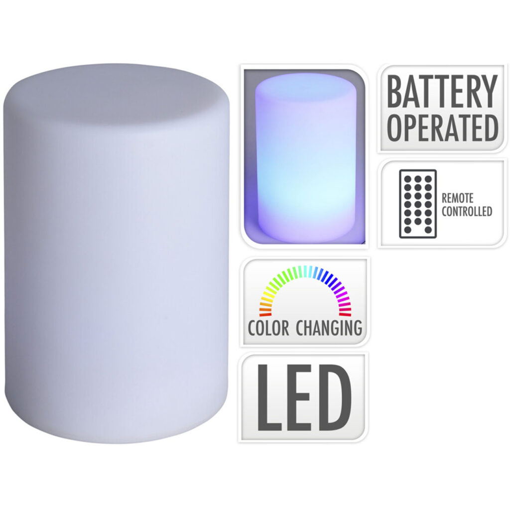 Tischlampe mit Fernbedienung, verschiedenen Leuchtfarben, batteriebetrieb