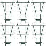 6er-Set Fächerspalier Pflanzgitter, grün, 38 x 24 cm 6er-Set Fächerspalier Pflanzgitter, grün, 38 x 24 cm