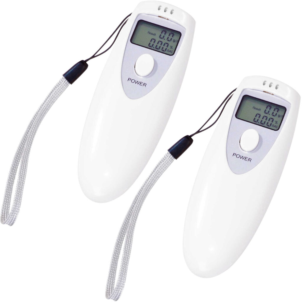 2er-Set Alkoholmessgerät mit Digital-Anzeige 2er-Set Alkoholmessgerät mit Digital-Anzeige