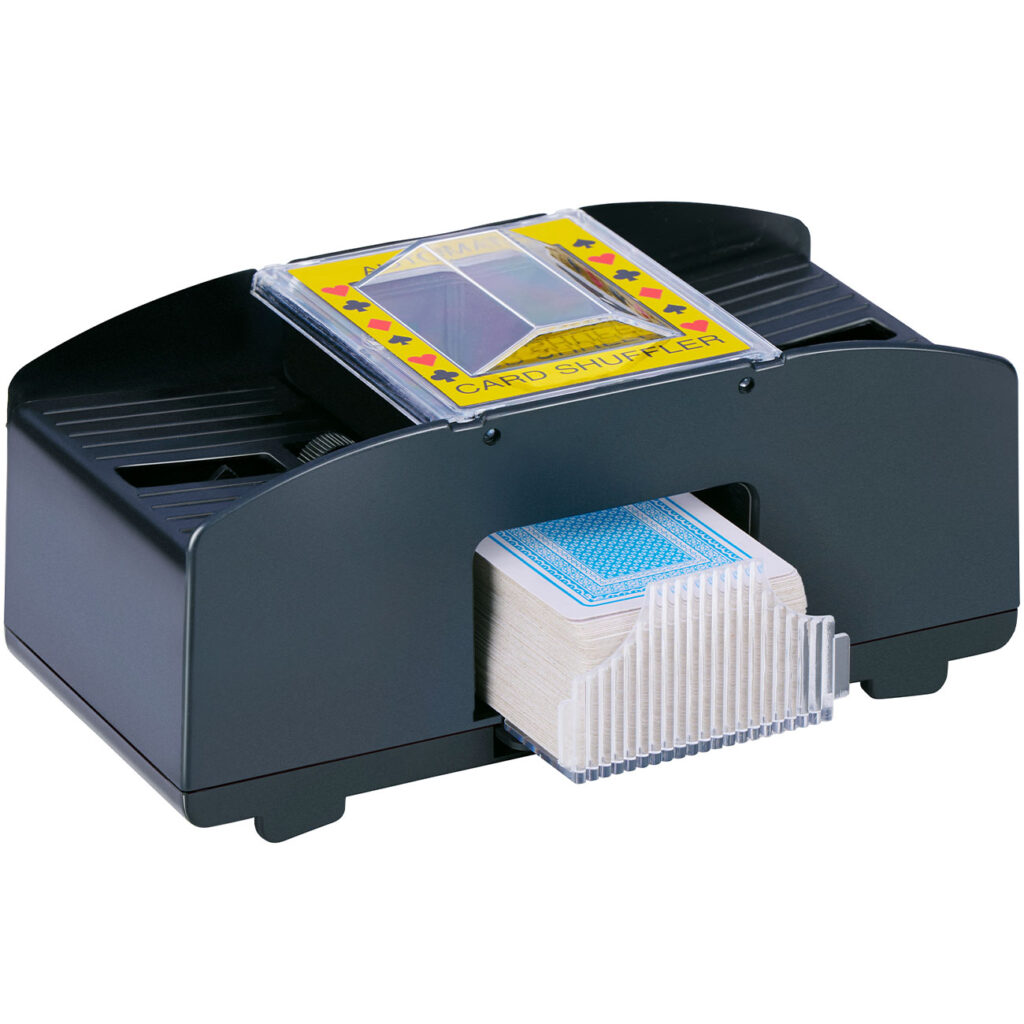 Elektrische Kartenmischmaschine, schnelles & zufälliges Mischen von Spielkarten