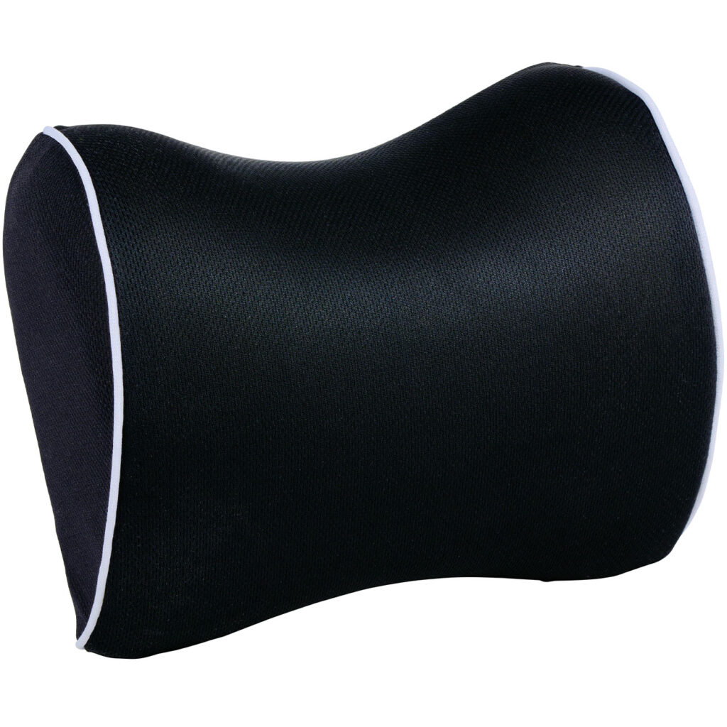 Auto-Nackenstützkissen aus Memory-Foam, schwarz Auto-Nackenstützkissen aus Memory-Foam, schwarz
