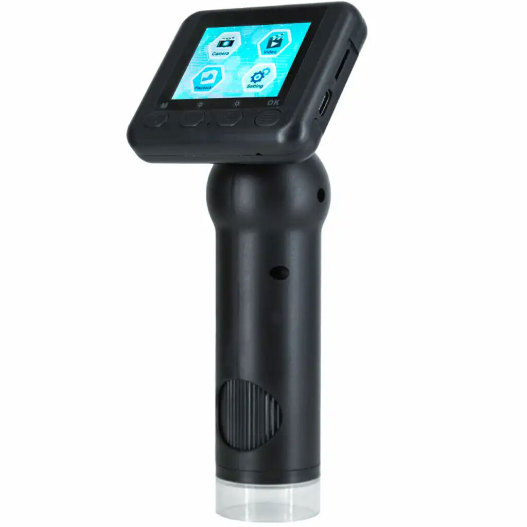 Digitales Mikroskop, 2 Zoll-LCD-Bildschirm, 1000x, PC-Anschluss