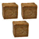 3er-Set Echte Aleppo-Seife, hergestellt in Syrien, handgemacht, 100% natürlich 3er-Set Echte Aleppo-Seife, hergestellt in Syrien, handgemacht, 100% natürlich