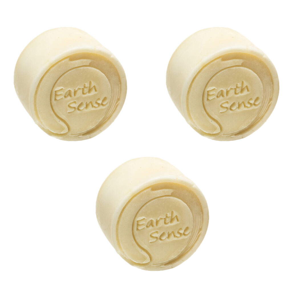 3er-Set Festes Bio Shampoo mit Argan-Öl und Patchouli, Pflegeshampoo ohne Palmöl, Vegan