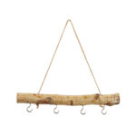 Schlüsselbrett aus Birkenholz, Kleiderhaken an Holzbrett zum Aufhängen, 30 cm Schlüsselbrett aus Birkenholz, Kleiderhaken an Holzbrett zum Aufhängen, 30 cm