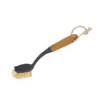 Spülbürste mit Bambusgriff und Kunststoff-Kopf, stabile Küchenbürste, Länge 27 cm Spülbürste mit Bambusgriff und Kunststoff-Kopf, stabile Küchenbürste, Länge 27 cm