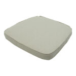 Stuhlkissen Outdoor, Sitzkissen wasserabweisend, beige, 48 x 48 cm